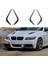 Araba Ön Ön Tampon Splitter Spoiler Şeritler Bmw 3 Serisi Için E90 E91 M Spor 2005-2008 Hava Bıçağı Düzeltir Parlak Siyah (Yurt Dışından) 4