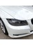 Araba Parlak Siyah Farlar Kaşları Göz Kapakları Kapak Kirpik Başkanı Işık Çıkartmaları Bmw 3 Serisi Için E90 E91 320I 330I 05-12 (Yurt Dışından) 4