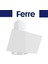 & Afm Tech Fethy Series Beyaz Cam Ankastre Set ( Ferre D078 + FM7301W + FM2201W ) 2