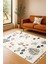 Lavin Yıkanabilir Punch Kırlent ile Uyumlu Salon Mutfak Balkon Dokuma Tabanlı Kilim 1