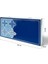 Blue Tile Tavla, Çizilmez Zeminli, Mıknatıslı Mdf Kasa, 2 Kat Vernik Cilalı 2