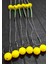 15 Takım(Sarı Pup) Renkler Sazan Yemleme (Tekne ve Botu)(Rig ve Boli) Yüzen Model 15 Adet 3