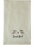 Organik Sweat Kız Bebek Battaniyesi - Natural Renk - %100 Pamuk - 80x90 cm 1