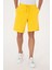 Erkek Koyu Sarı Şort (Örme) 50298037-VR094 2