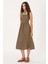 Kadın Haki Elbise (Dokuma) 50306637-VR027 3