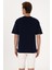 Erkek Lacivert Tişört Kolsuz Rahat Kesim Günlük Tarzda %100 Pamuk 5