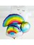 Ikm 91X31CM Gökkuşağı Helyum Balon 1