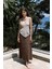 Veilinas Asimetrik Vizon Keten Crop 2