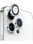 iPhone 13 Pro / 13 Pro Max Kamera Lens Koruyucu ''Safir Cam & Kolay Kurulum'' (Gümüş) 1