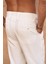 Enrico Kemer Detay Ekru Erkek Pantolon 8