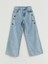 Lcw Kids Mavi Wideleg Kız Çocuk Jean Pantolon 1