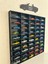 Oyuncak Araba Rafı 50'li Siyahh (Hot Wheels ve Matcbox Arabaları Için Uygundur.) 2