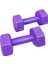 Plastik Dumbell Set 2 Adet 1 kg 4