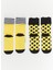 Arı Kız Çocuk Sarı Siyah Soket Çorap 2'li Takım 4