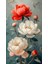 Beyaz Çiçek Duvar Dekarasyon Duvar Süsü Kanvas Tablo Canvas Ölçü Seçmeyi Unutmayınız :) 2