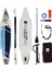 Pro Sup Şişme Sörf Tahtası Stand Up Paddle Board 79*381*15 cm Mavi Yarış Board 1