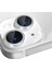 iPhone 13 Kamera Lens Koruyucu (Gümüş) 5