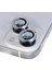 iPhone 13 Kamera Lens Koruyucu (Gümüş) 6