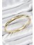 Pirinç Zirkon Taşlı Kutup Yıldızı Model Gold Renk Kadın Kelepçe - TJ-BB7570 1