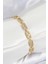 Pirinç Zirkon Taşlı Messika Model Gold Renk Vıp Seri Kadın Bileklik - TJ-BB7517 1