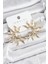 Pirinç Güneş Model Gold Renk Kadın Küpe - TJ-BKP10960 1