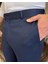 İtalyan kesim slim fit lacivert kumaş pantolon T3486 3