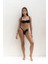 Larasis Çiçek Detaylı Siyah Bikini Altı 6