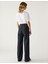 Yüksek Bel Wide Leg Jean Pantolon 5