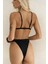 Bagus Askılı Üçgen Siyah Bikini Üstü 8