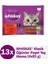 Klasik Öğünler Sığırlı Tavuklu Yetişkin Yaş Kedi Maması 4X85 13ADET 1