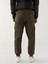 Xsıde Haki Standart Kalıp Gabardin Erkek Jogger Pantolon 4