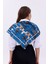 Gece Leoparı Model Fular Bandana Şal Estascarf 70X70 cm 5