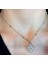 Kristal Taşlı Van Cleef Model Kolye, Gümüş Kaplama Çift Taraflı Yonca Modeli Kolye, Van Cleef Bijuteri Kolye, Van Cleef Gümüş Kaplama Kolye, Dört Yapraklı Şans Yonca Kolye 5