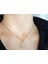 Kristal Taşlı Van Cleef Model Kolye, Gümüş Kaplama Çift Taraflı Yonca Modeli Kolye, Van Cleef Bijuteri Kolye, Van Cleef Gümüş Kaplama Kolye, Dört Yapraklı Şans Yonca Kolye 7