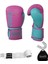 30133-P Pink Dream Boks Eldiveni 3,5 Metre Boks Bandajı ve Şeffaf Dişlik Kick Boks Seti 1