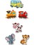 2’si 1 Fiyatına Magnet Puzzle Bebek Seti – Hayvanlar + Araçlar 2