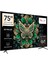75C6K 75'' 190 Ekran Uydu Alıcılı 4K Ultra HD MiniLED Google TV 2