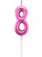 8 Rakam Mum Pembe 1