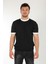 33221 Yaka Kol Ucu Farklı Zikzak Desen Triko T-Shirt 2