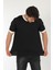33221 Yaka Kol Ucu Farklı Zikzak Desen Triko T-Shirt 4