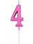 4 Rakam Mum Pembe 1