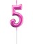5 Rakam Mum Pembe 1