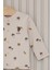 Erkek Bebek Krem Pijama Takım 50318272-VR071 2