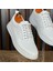 Iç Dış Naturel Deri Nokta Desenli Spor Ayakkabı M1227 2