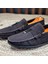 Içi Naturel Deri Dışı Süet Loafer Ayakkabı M1252 2