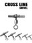 Cross Line Crane Swivels T Fırdöndü 1