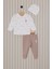 Erkek Bebek Krem Pijama Takım 50318257-VR071 1