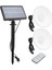 XF-707-2 Kumandalı Solar Panelli 2 Power Ledli Çiftli Projektör Lambası XF-707-2 1
