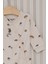 Erkek Bebek Krem Pijama Takım 50318273-VR071 2