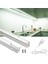 30 cm Beyaz LED Bant Armatür Floresan Aç Kapa Butonlu ve Fişli SB-6527 1